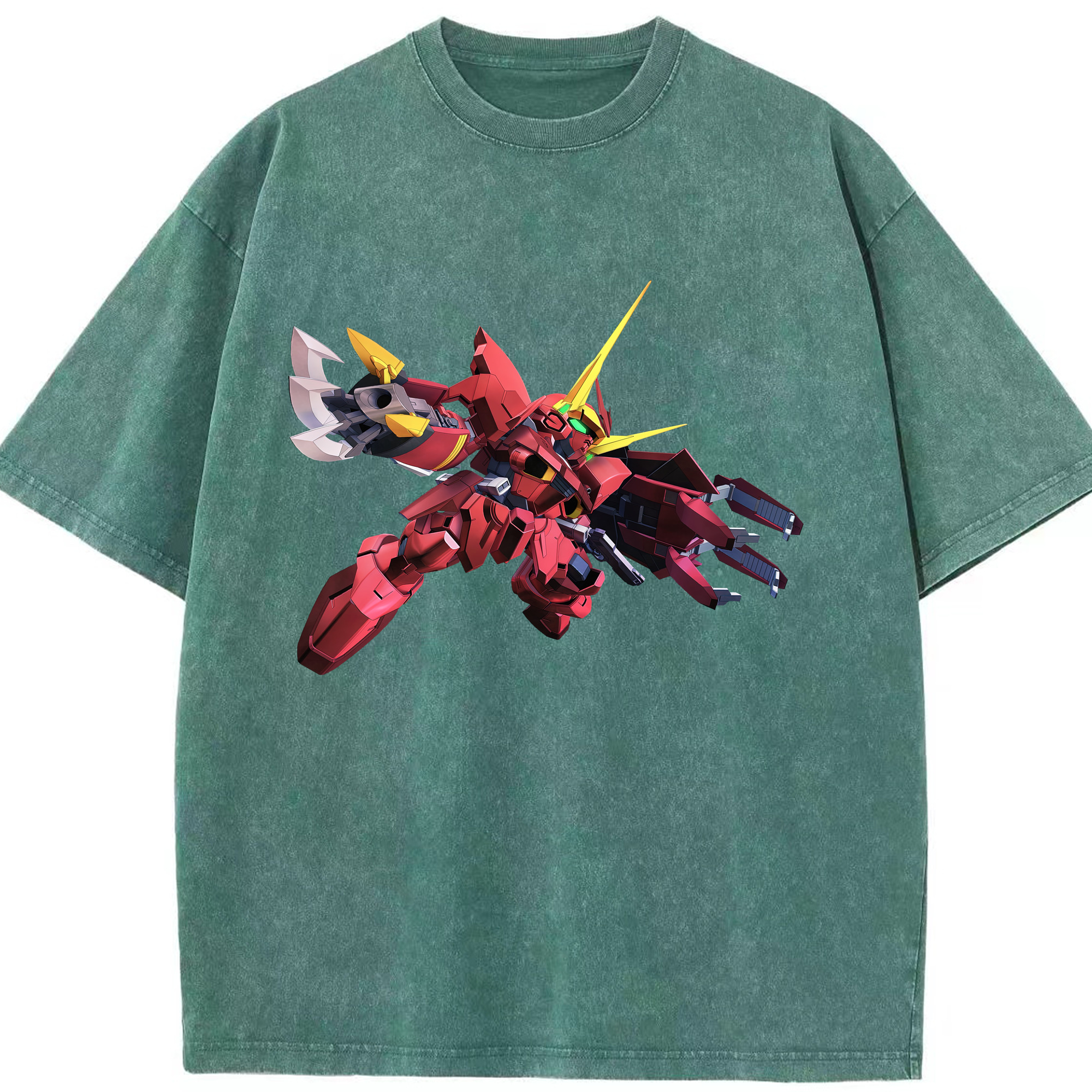 （画像用） 機動戦士ガンダム Mobile Suit Gundam 綿100% ヴィンテージ風 半袖Tシャツ（フロントプリント）